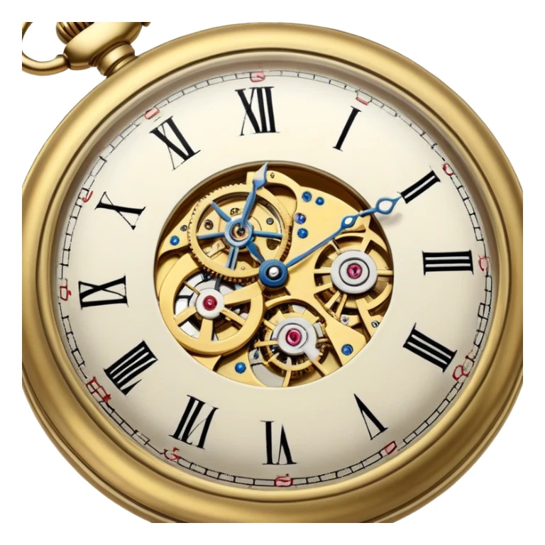 pocket watch sticker