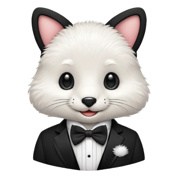 Animal in Formal Attire sticker