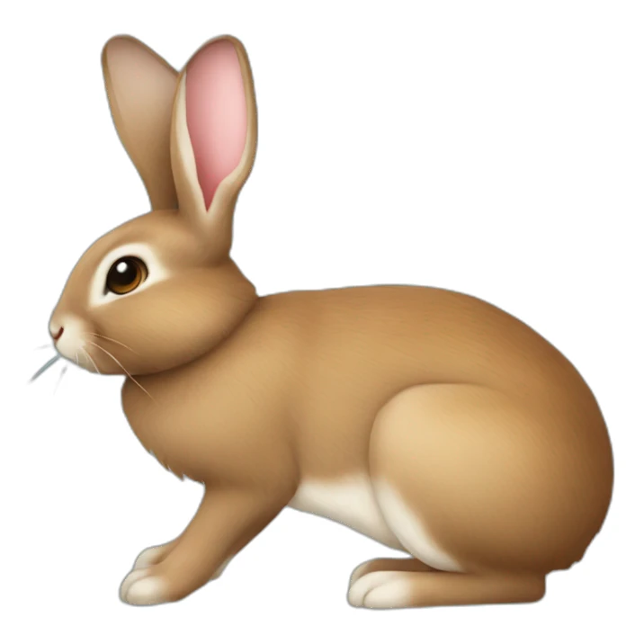 Lapine mignon sticker
