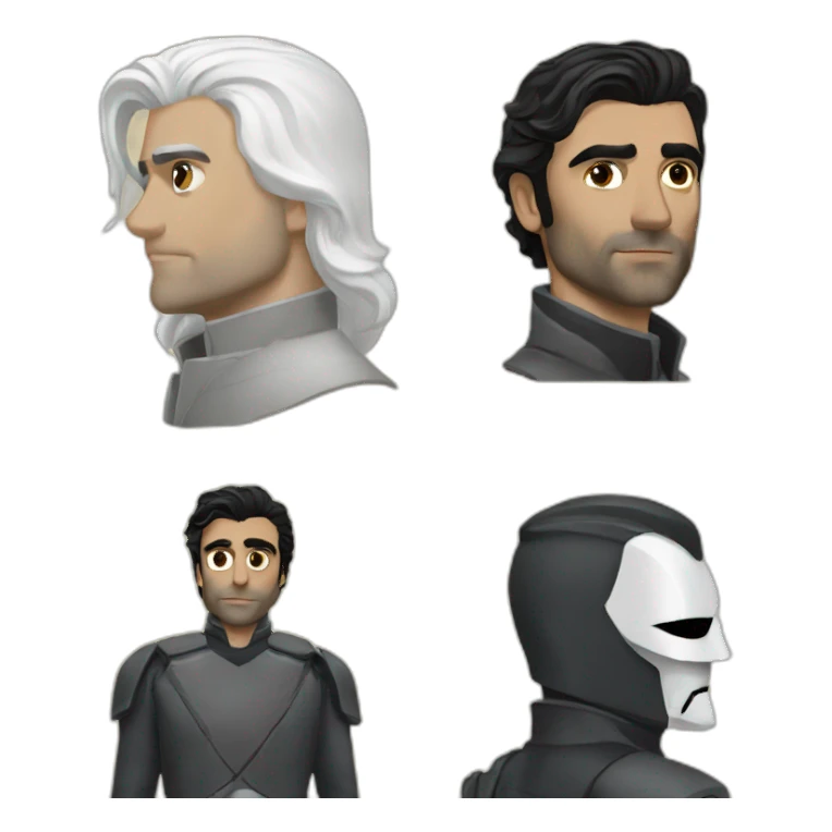 Moonknight oscar isaac sticker