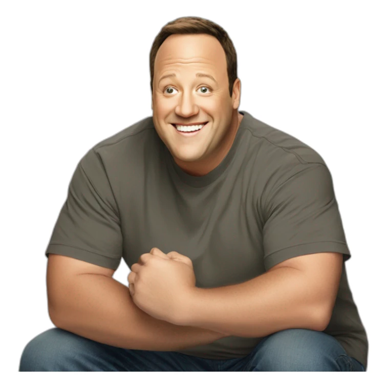 kevin james-meme-smilling sticker