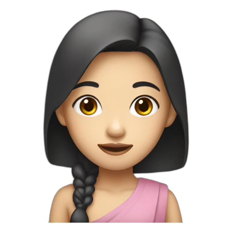 Thai girl sticker