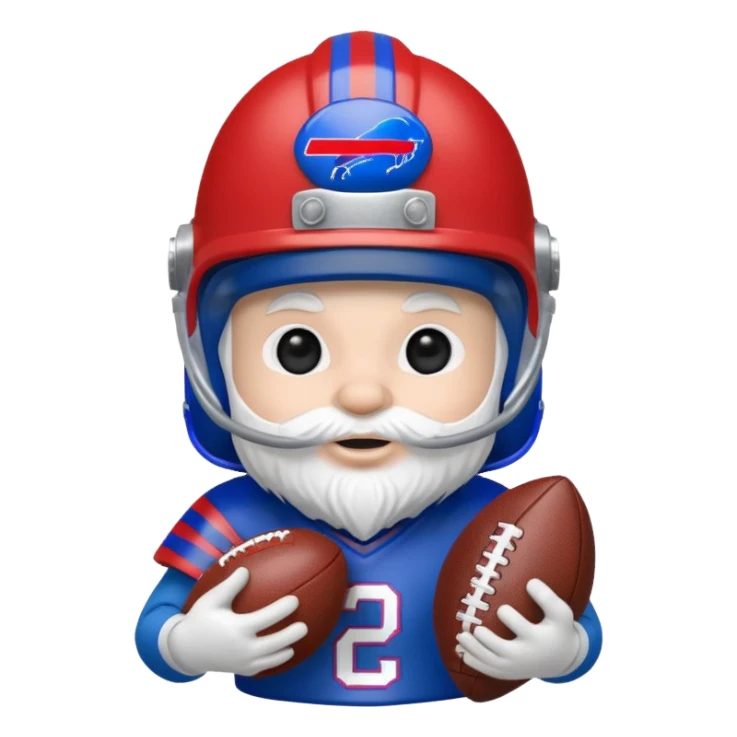 Buffalo Bills gnome sticker