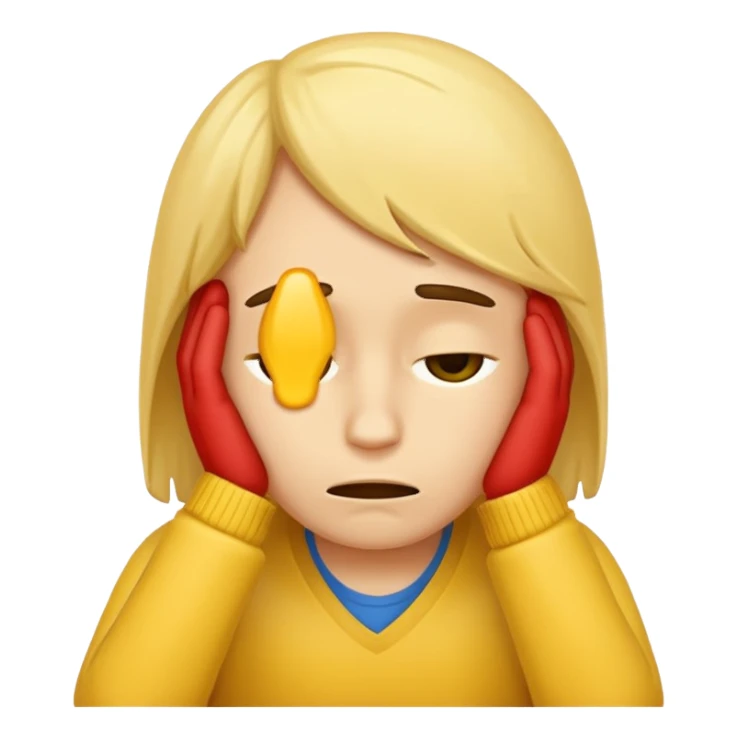 facepalm emoji sticker