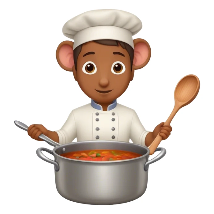 ratatouille stirring pot sticker