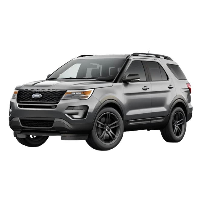 Ford explorer sport dark grey sticker