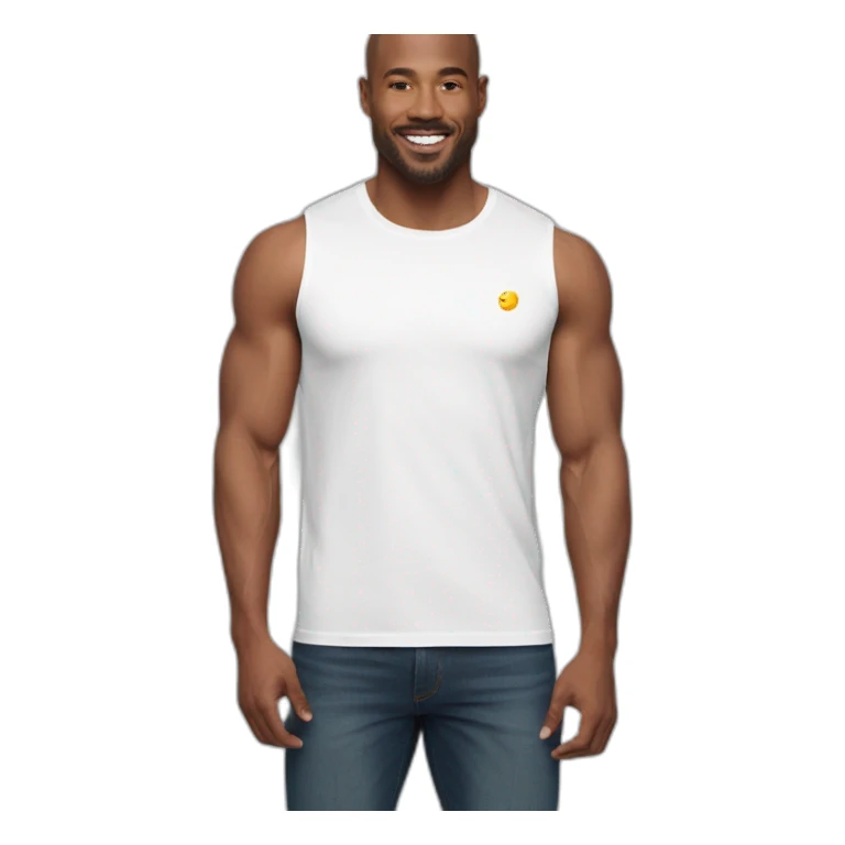 sleeveless t-shirt sticker