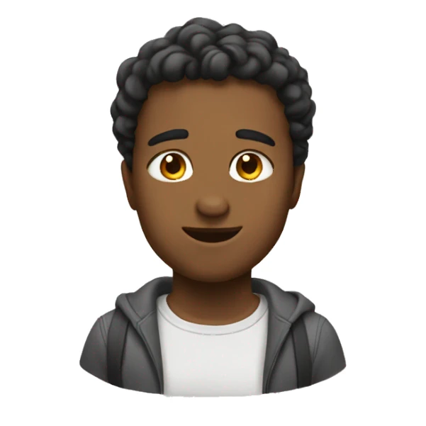 A unique special heart emoji sticker