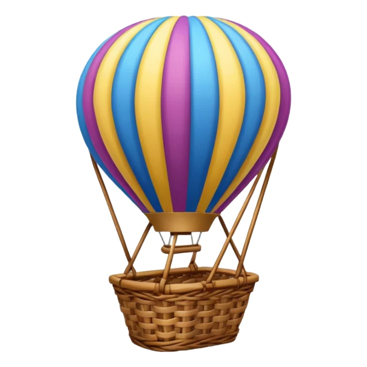 Hot air balloon  sticker
