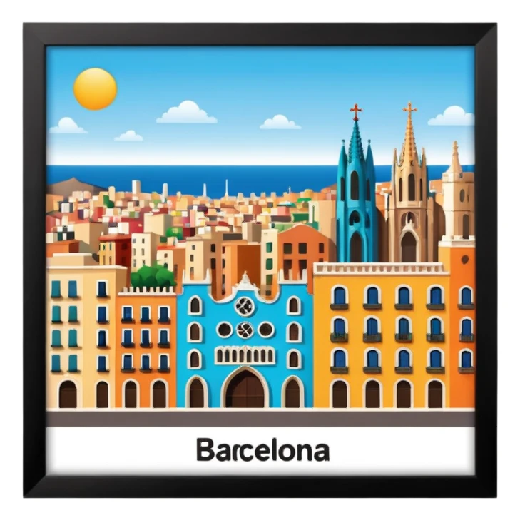 Barcelone  sticker