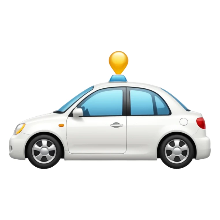 white car emoji sticker