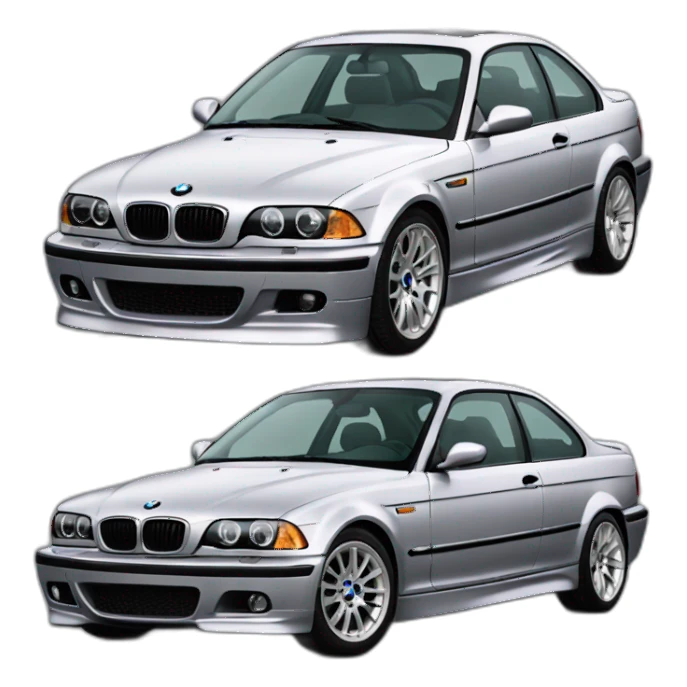 BMW e46 sticker