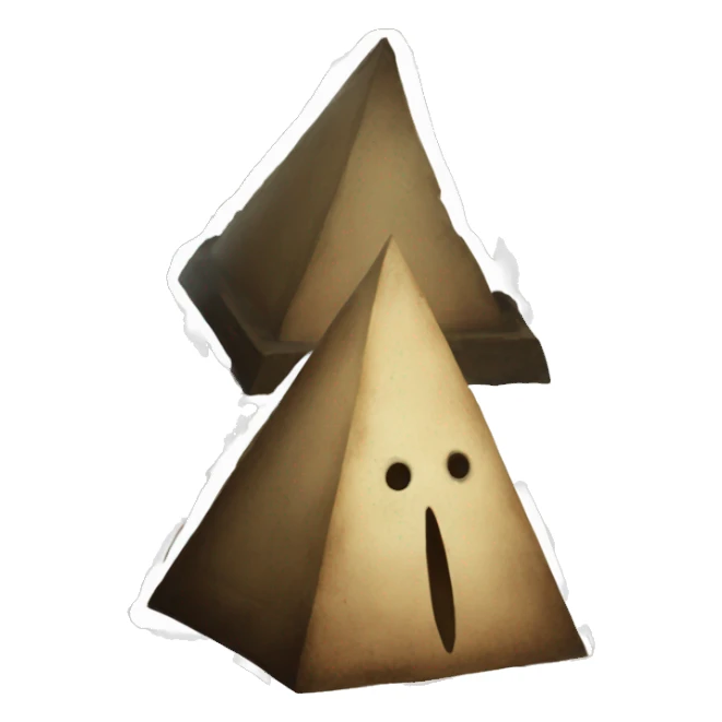 Pyramid head from silent hill  sticker