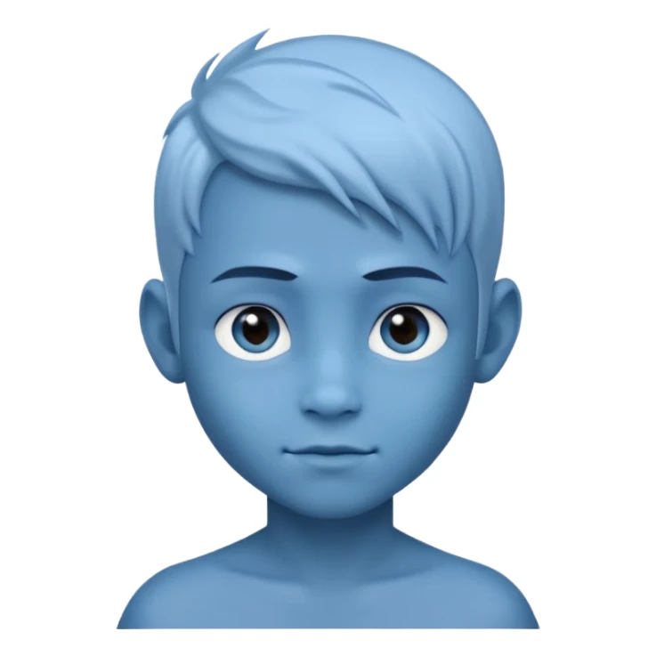 boy in avatar style  sticker