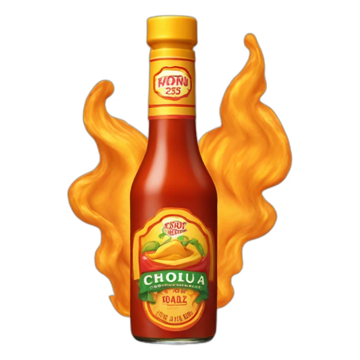 cholula hot sauce sticker