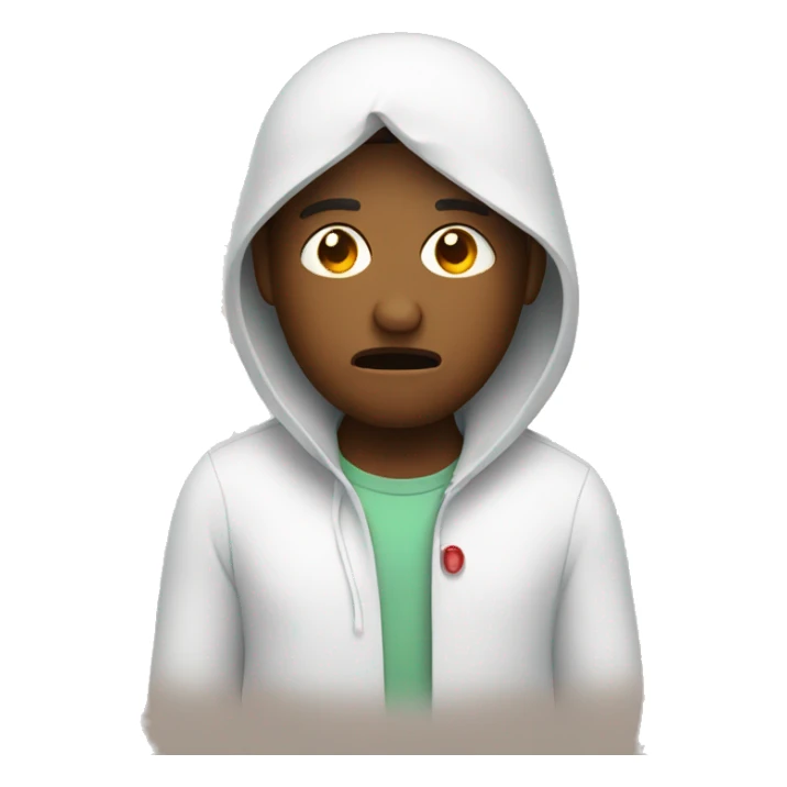 ill with fever sticker