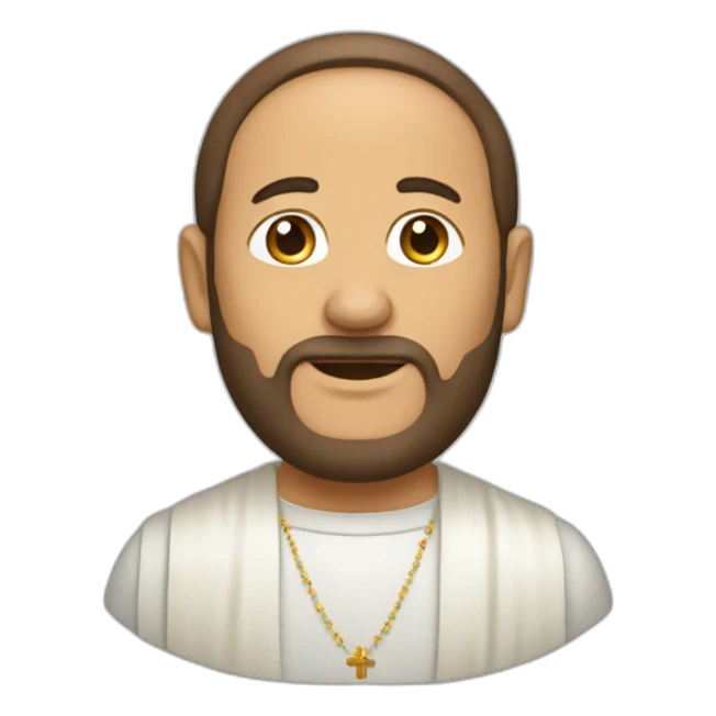 Curé catholique  sticker