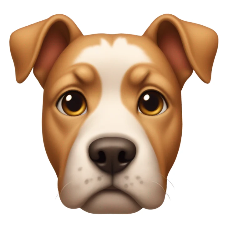 Heart face with dog ears sticker