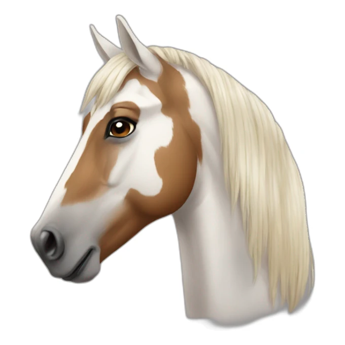 horse emotions sticker
