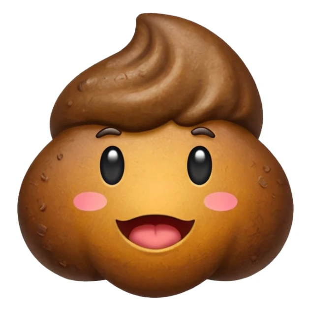 Poop emoji with supermicro logo sticker