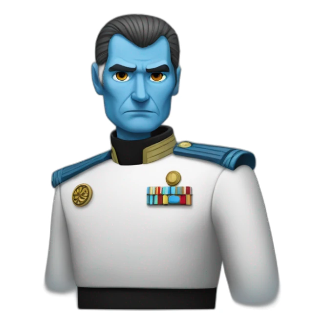 grand admiral thrawn sticker