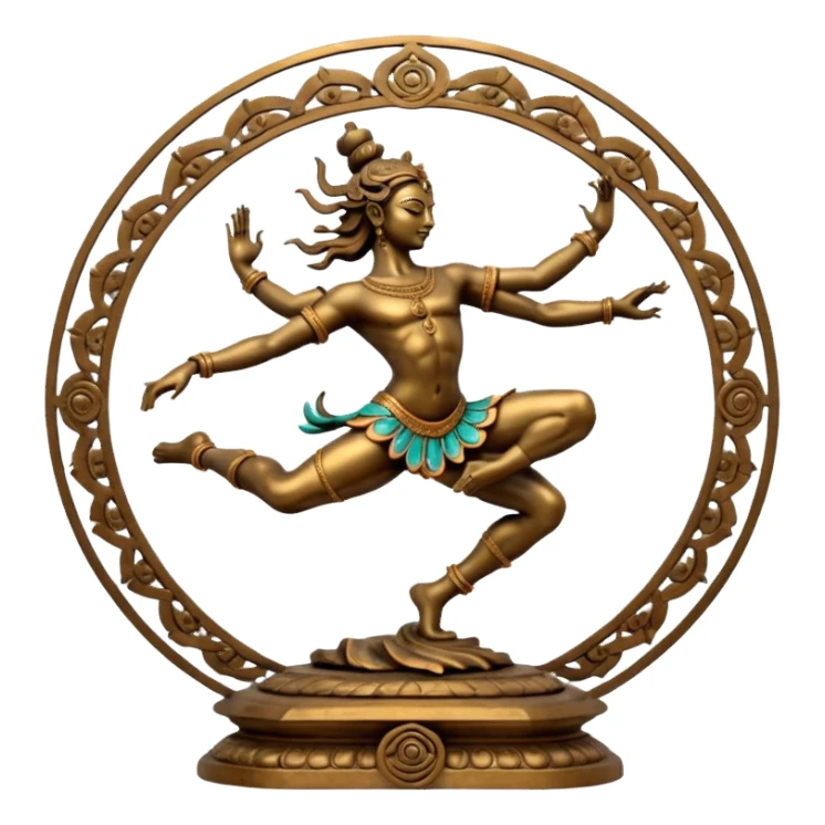 Nataraja dance sticker