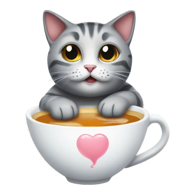 Cat with bubblevtea sticker