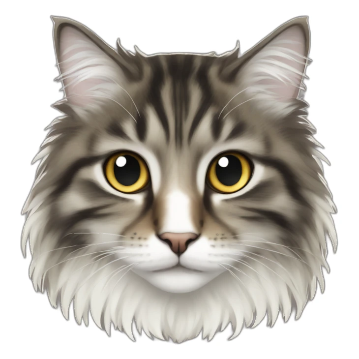 Arashi Norwegian Forest Cats sticker