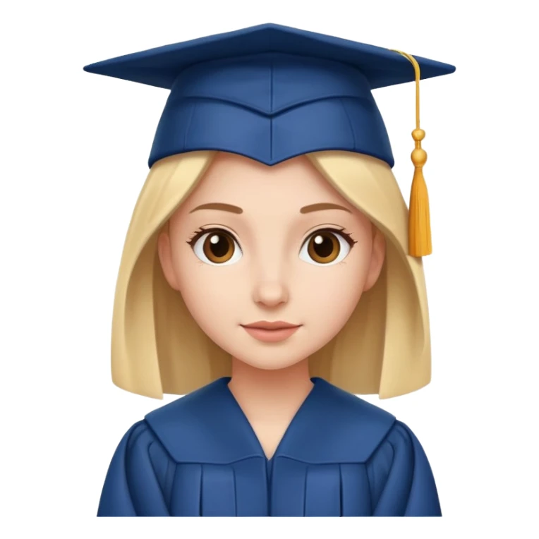 graduating girl  sticker