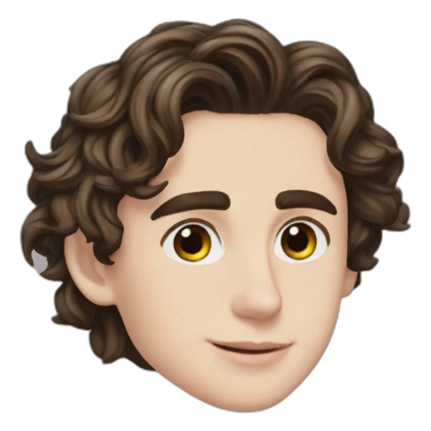 Timothée chalamet hearthands sticker