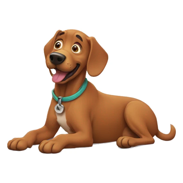 dog scoobidoo sticker
