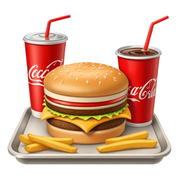 1990’s McDonald’s meal sticker