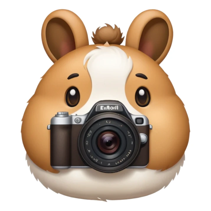 Булочка-фотограф sticker