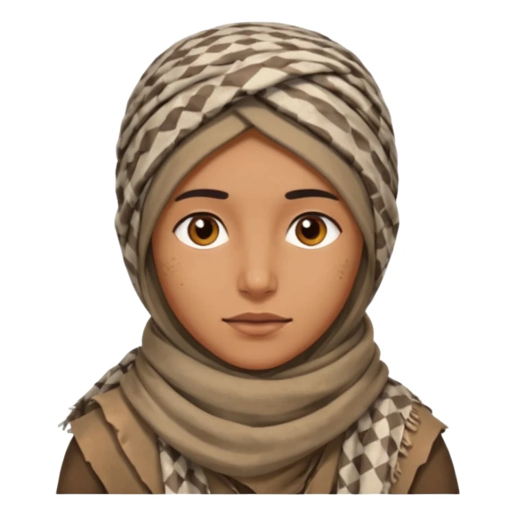 Desert Nomad Traveler sticker
