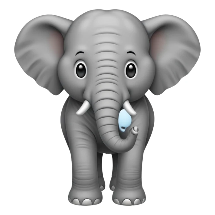 Elephant Jordan emoji sticker