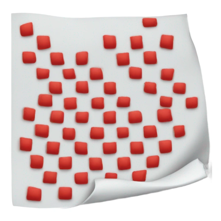 white kalender with 5 red x on it sticker