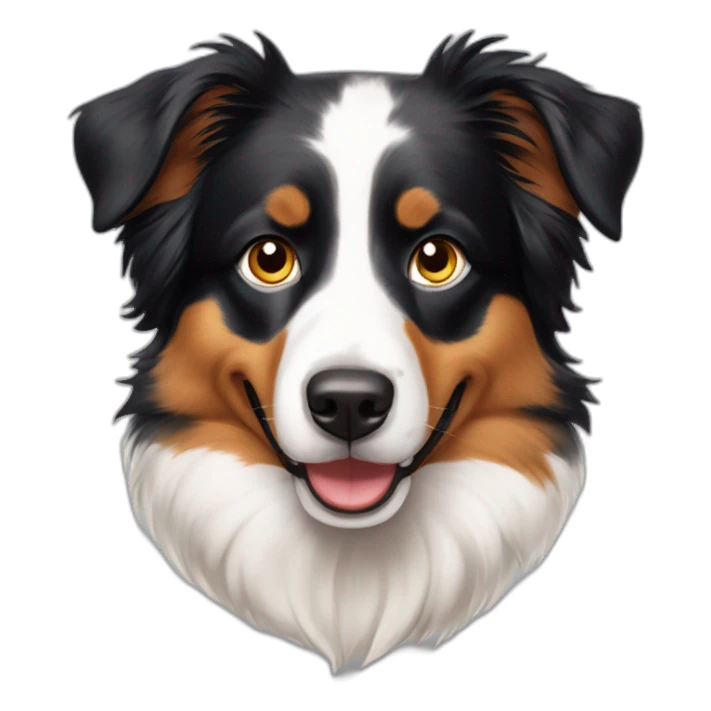 Australian Shepherd hell gefleckt sticker