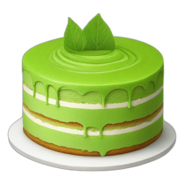 matcha cake sticker
