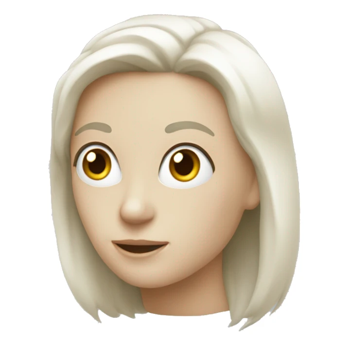 coeur blanc brisé sticker