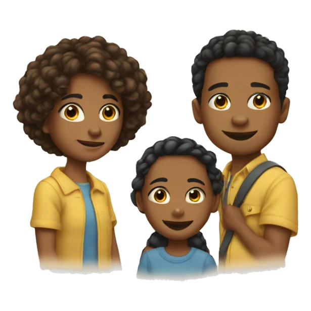 3 Sister & 3 brothers  sticker