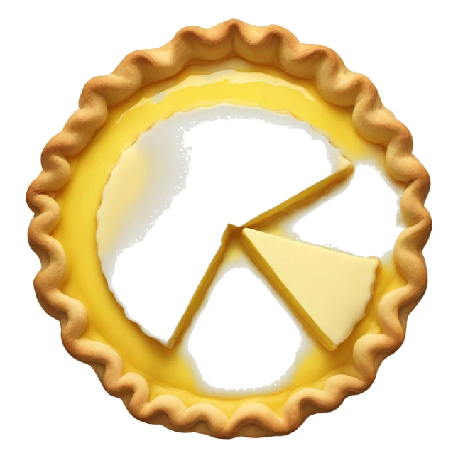 Lemon pie sticker