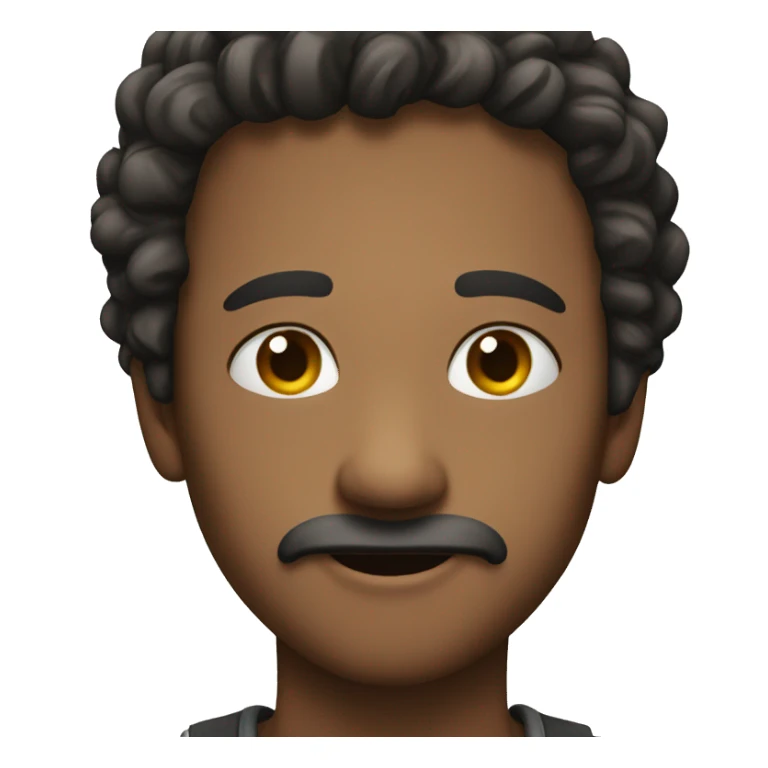 Ironic smile sticker