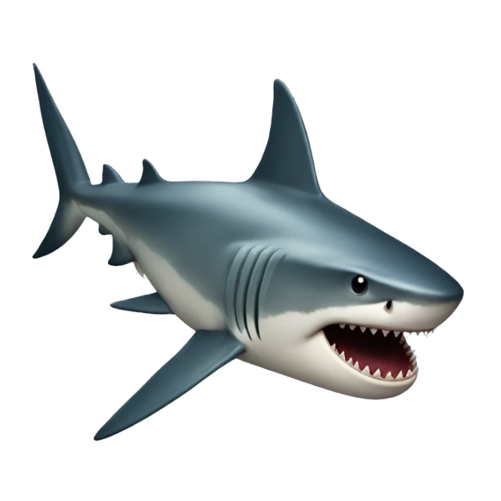a elite shark with a topht sticker