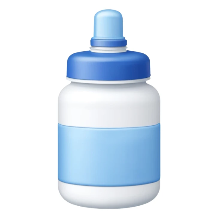 baby powder bottle sticker