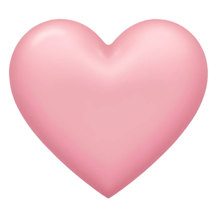 Pink pastel heart sticker