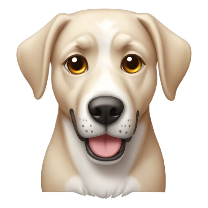 Perro estresado sticker