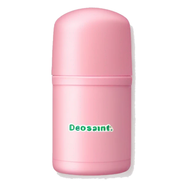 light pink roll-on deodorant sticker