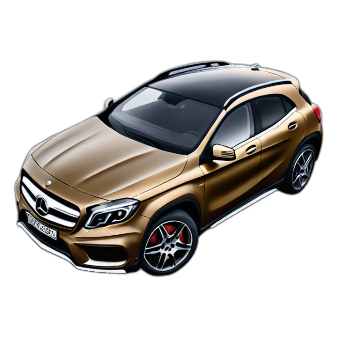Mercedes gla 45 amg sticker