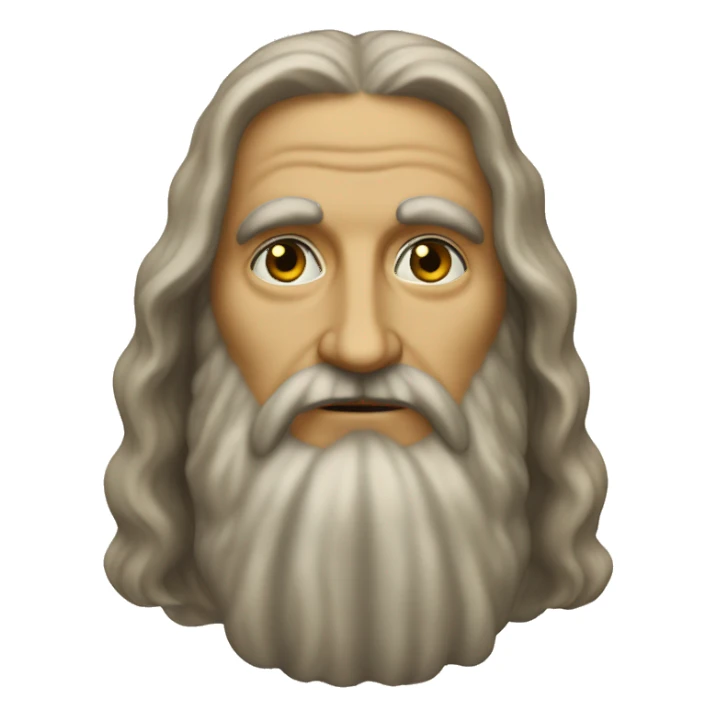 leonardo da vinci sticker