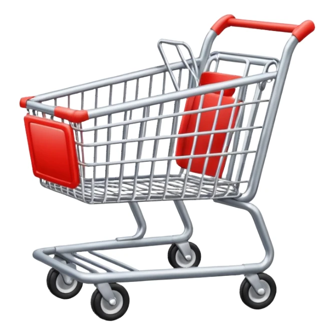 shopping cart sticker